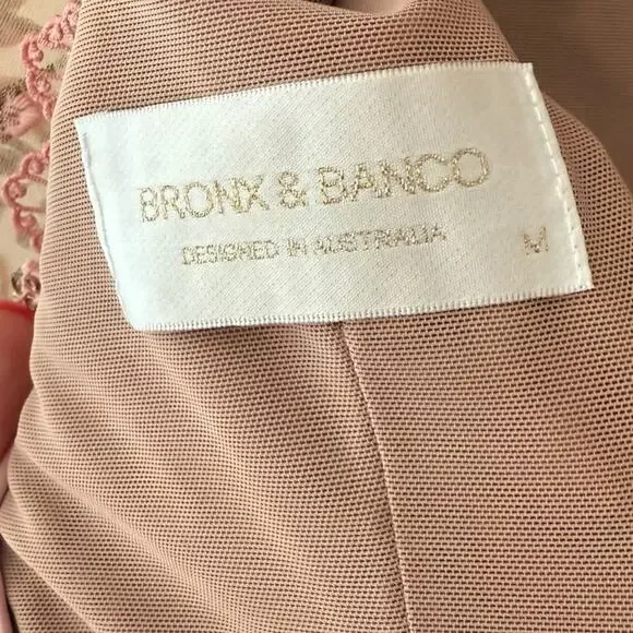 Bronx and Banco Megan Mini Dress in Rose Pink Medium (6 US) Women’s - Picture 5 of 12